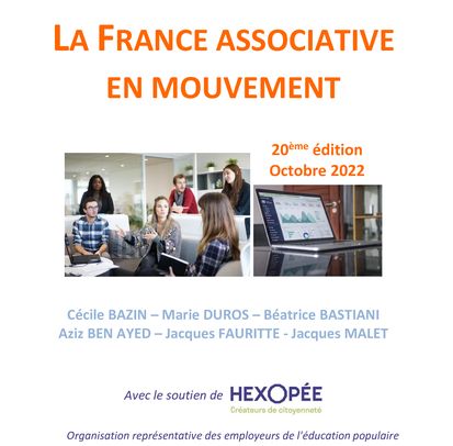 LE PANORAMA 2022 DE LA VIE ASSOCIATIVE  EN FRANCE ET EN BFC