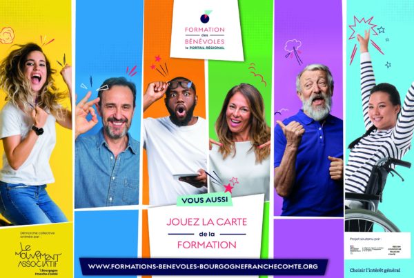 Affiche portail régional des bénévoles
