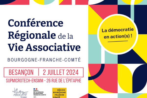 AFFICHE Conférence régionale de la Vie associative