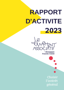 Page de couverture Rapport d'activité LMA BFC 2023